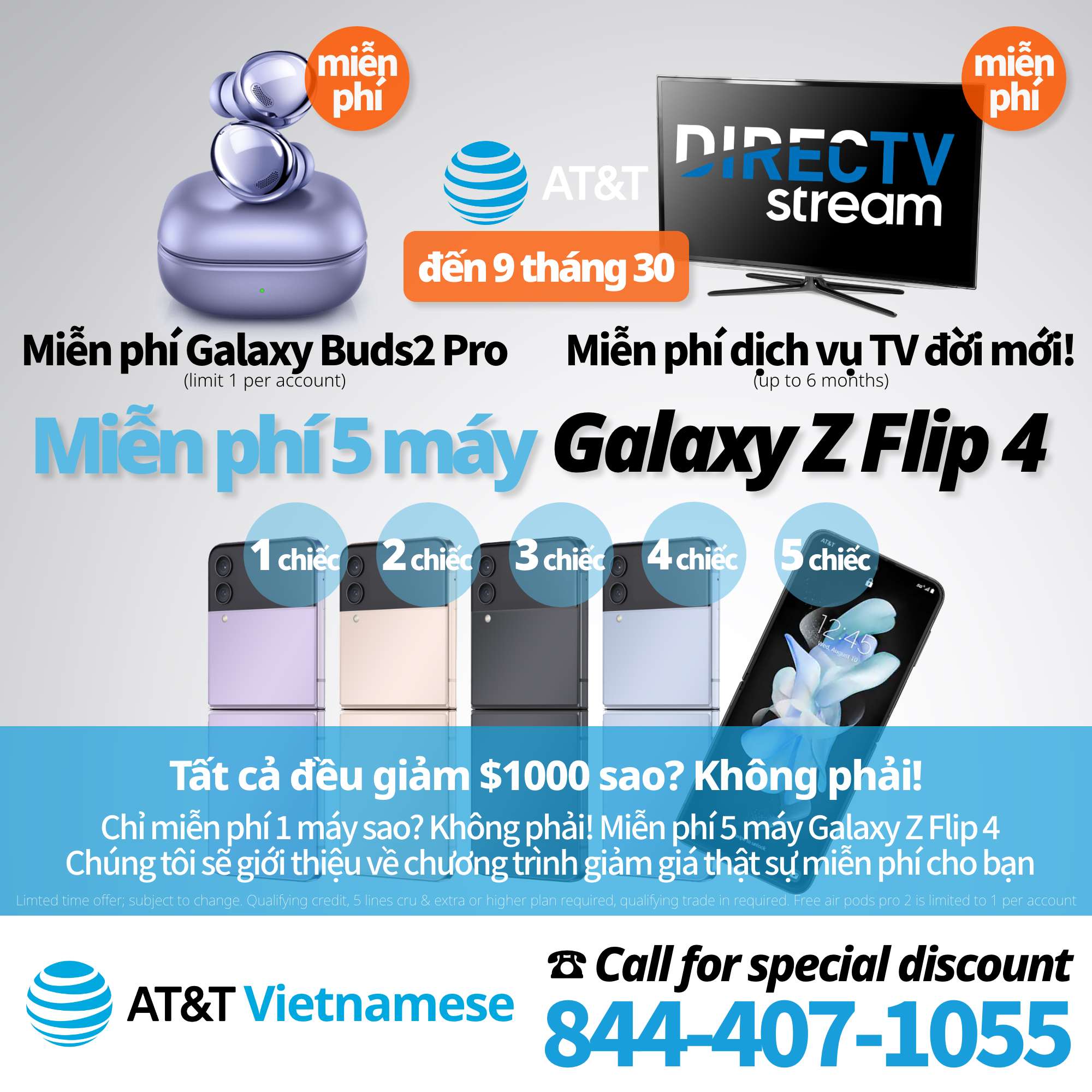 AT&T Đại lý ủy quyền dùng tiếng Việt - Ưu đãi hấp dẫn cho iPhone, Ưu đãi hấp dẫn cho Galaxy, AT&T Internet, AT&T Customer Service